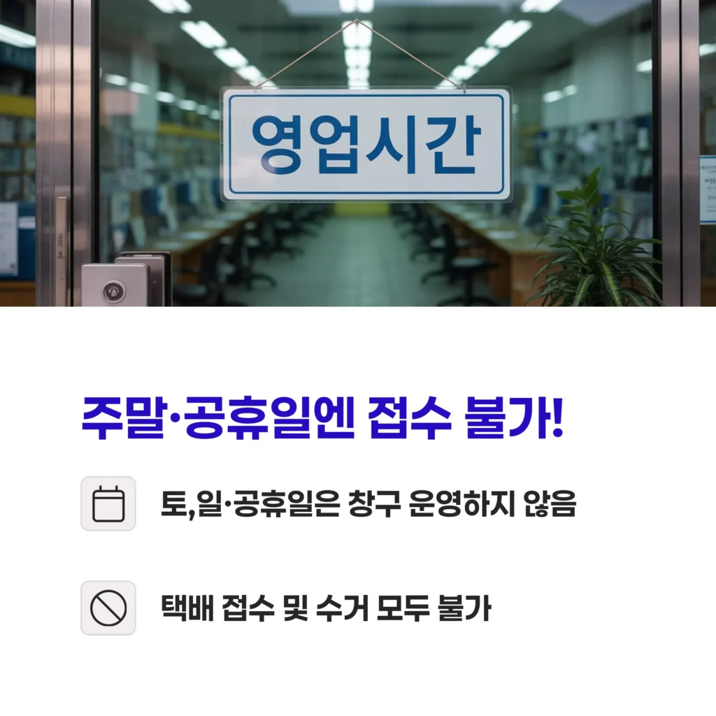우체국 택배 접수시간 정리 16 6 1