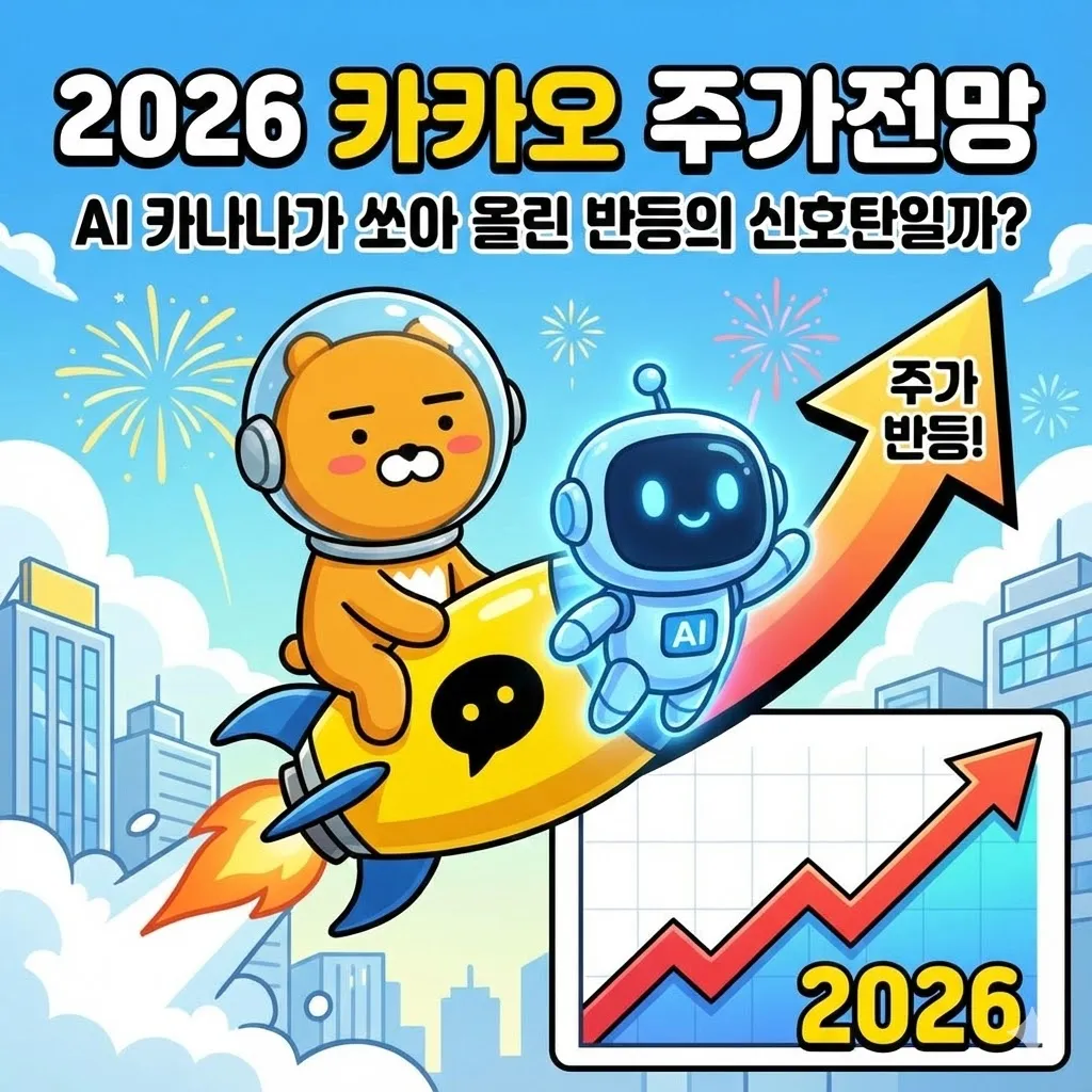 2026 카카오 주가전망, AI 카나나가 쏘아 올린 반등의 신호탄일까?