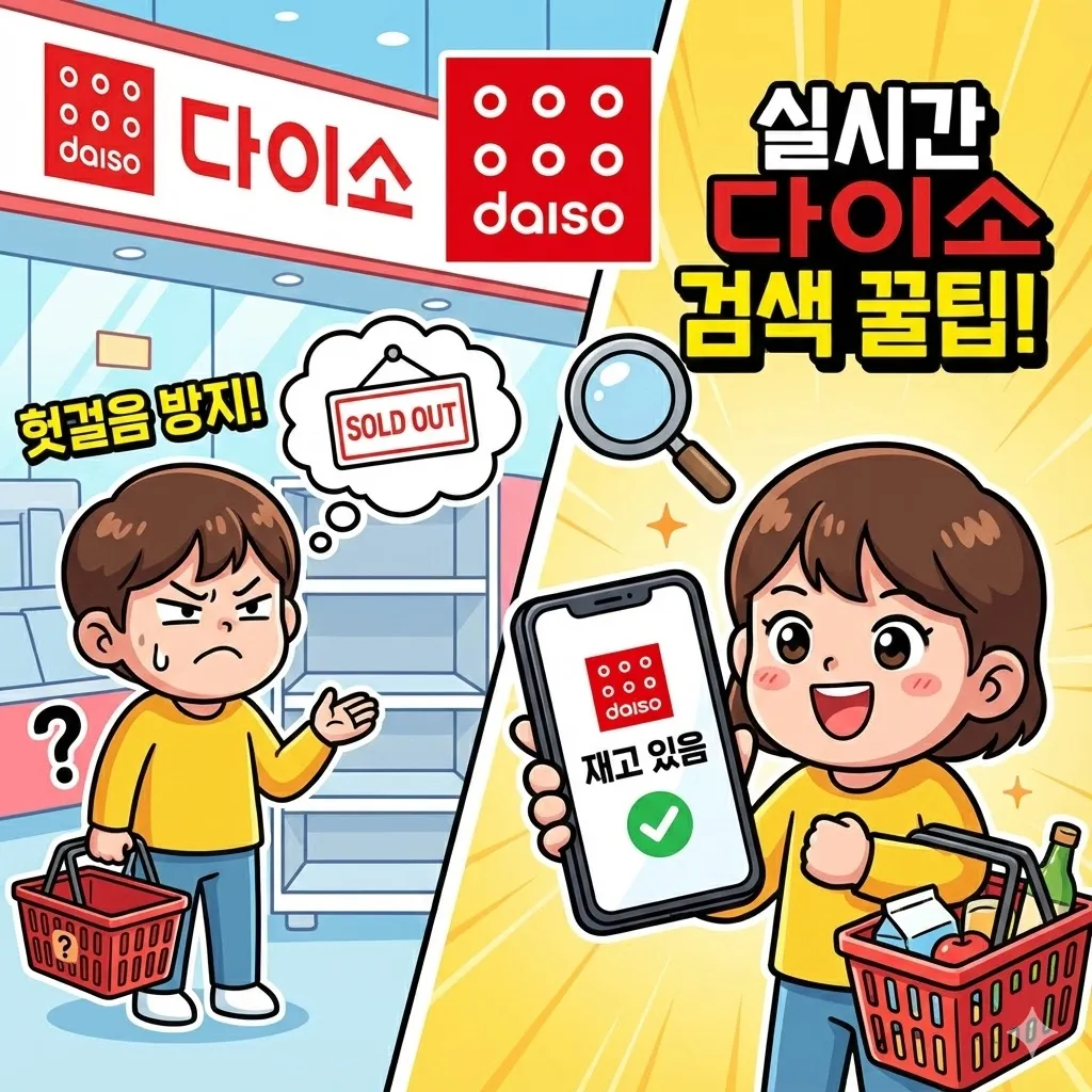 다이소 재고 조회 방법 안내