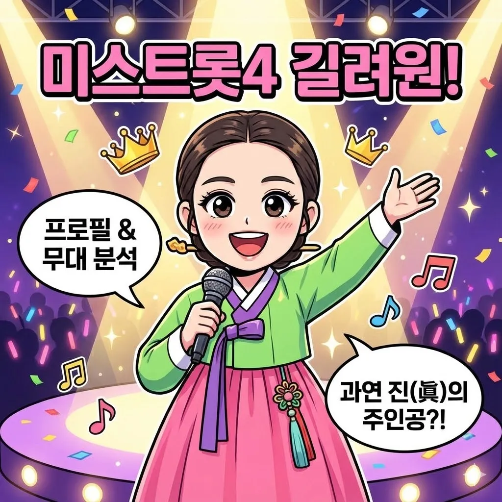 미스트롯4 길려원 프로필 및 무대 영상, 과연 진(眞)의 주인공이 될까?