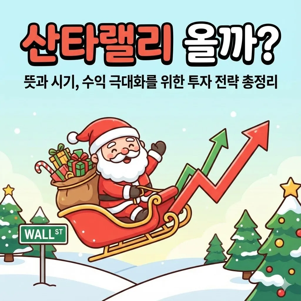 산타랠리 올까? 뜻과 시기, 수익 극대화를 위한 투자 전략 총정리