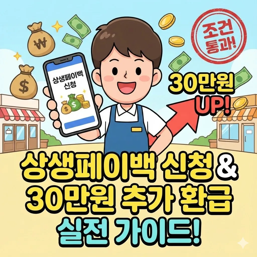 상생페이백 신청방법 및 지급 조건, 30만원 더 환급받는 실전 가이드