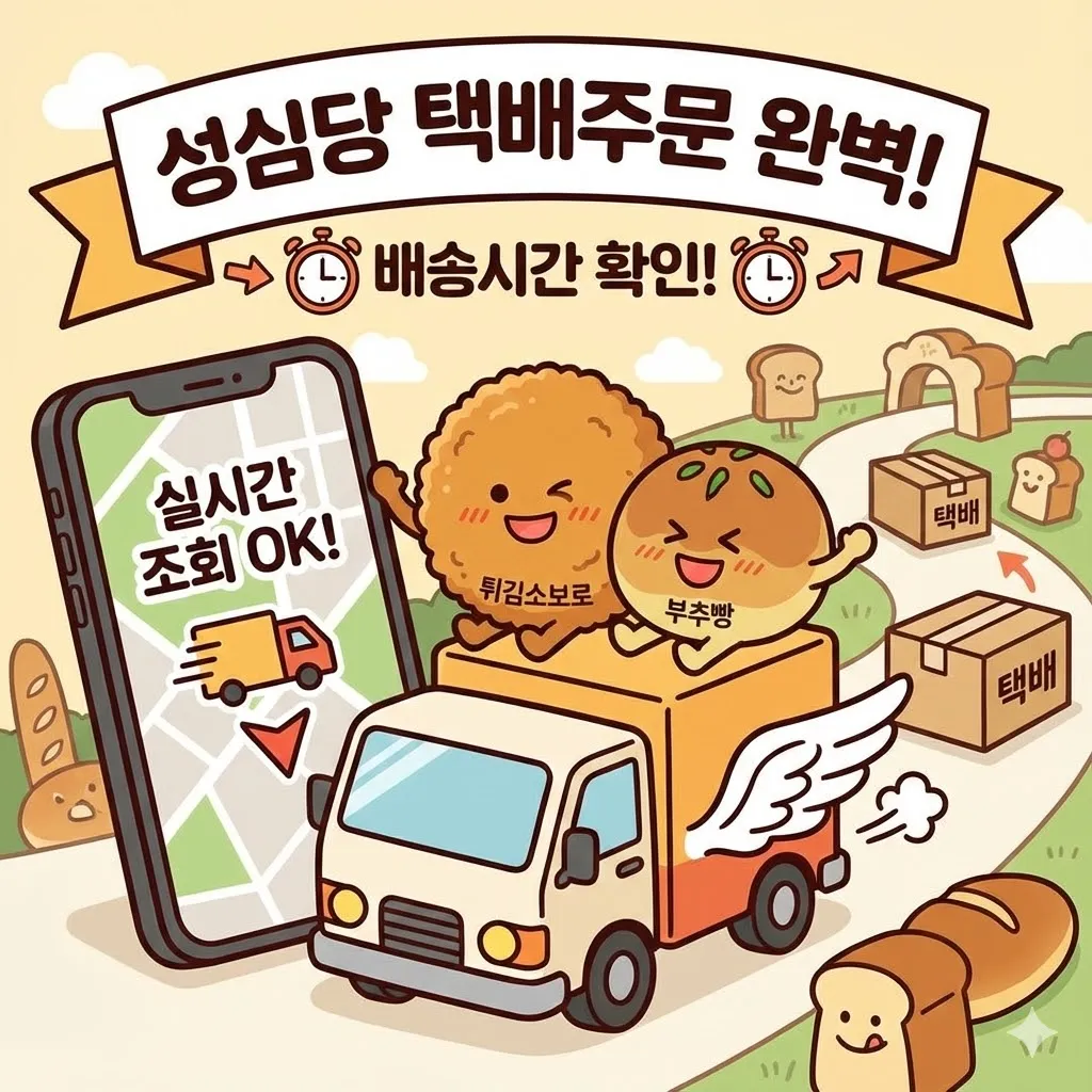 성심당 택배주문 완벽, 배송시간부터 실시간 조회까지!