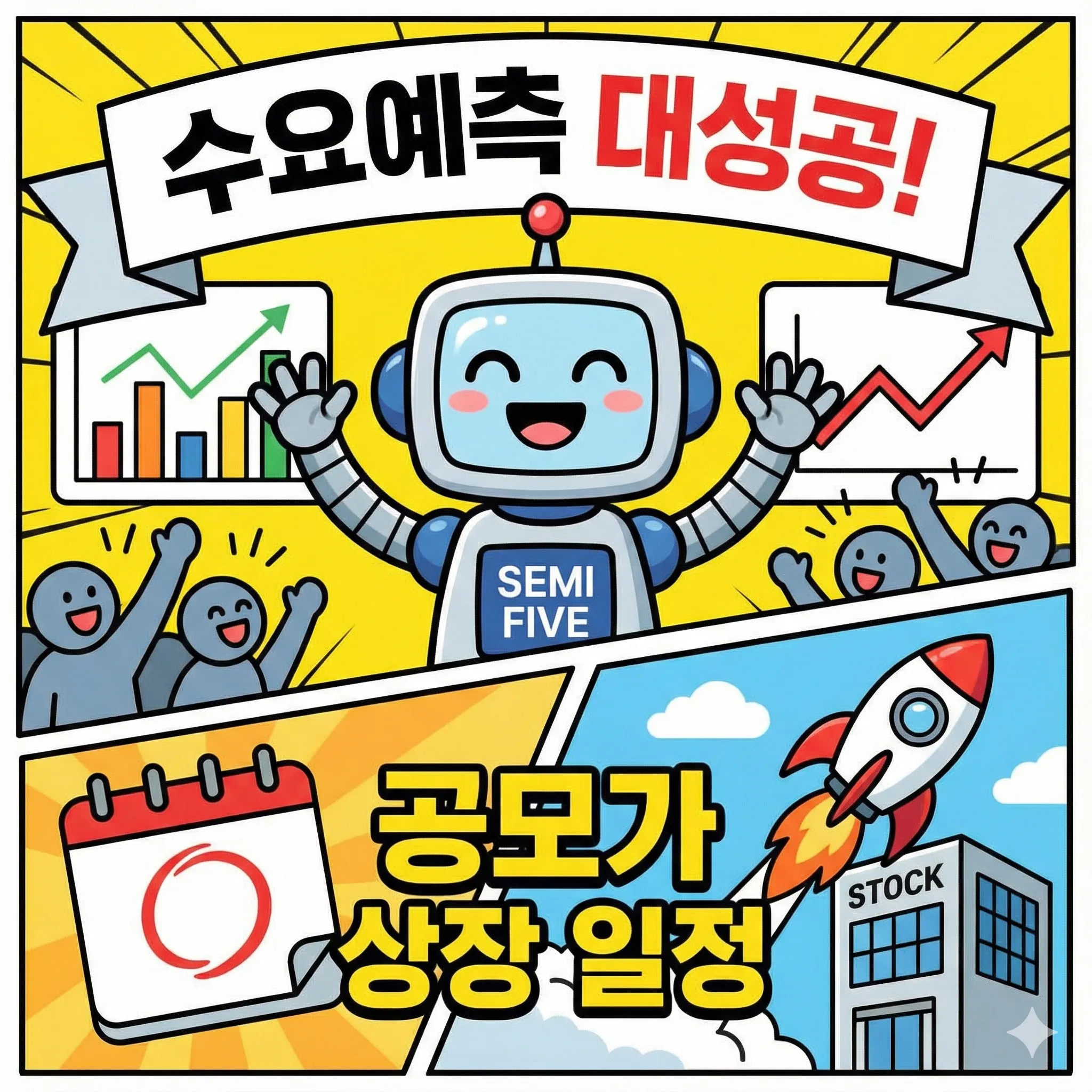 세미파이브 수요예측 결과 분석 및 공모가 상장 일정