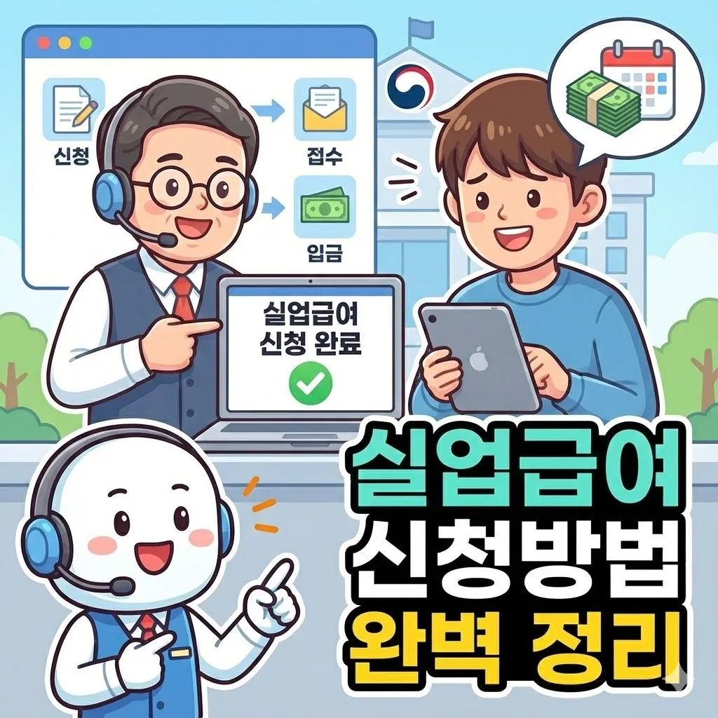 실업급여 신청방법 완벽 정리