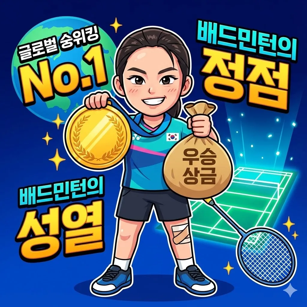 안세영 우승 상금, 안세영 우승의 비밀과 부상 투혼, 세계 랭킹 1위가 증명한 배드민턴의 정점