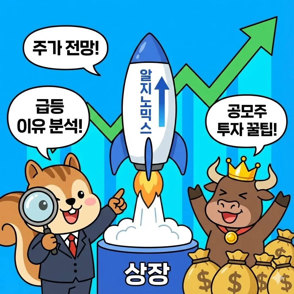 알지노믹스 주가 전망 및 상장 후 급등 이유, 공모주 투자자들을 위한 실전 분석