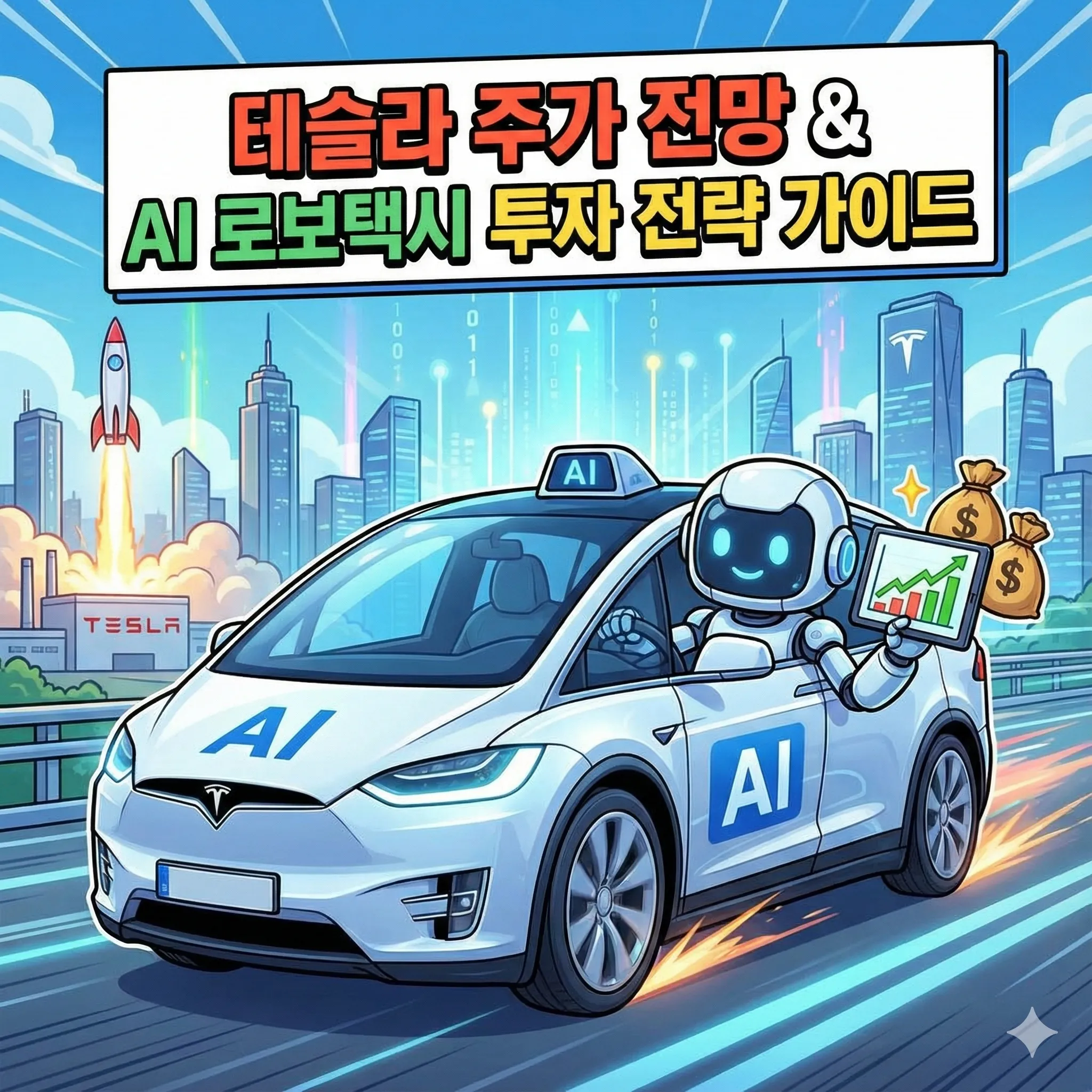 테슬라 주가 전망 분석 및 AI 로보택시 투자 전략 가이드