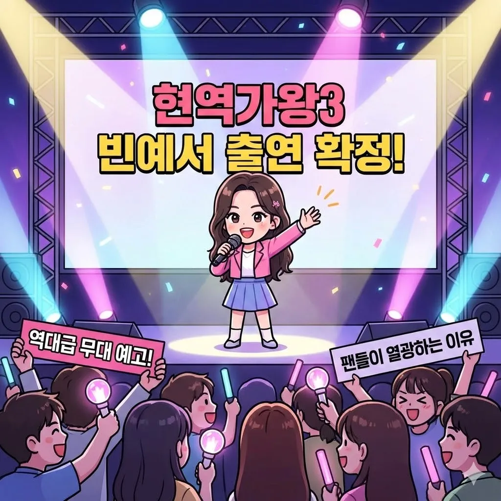 현역가왕3 빈예서 출연 확정 역대급 무대 예고와 팬들이 열광하는 이유