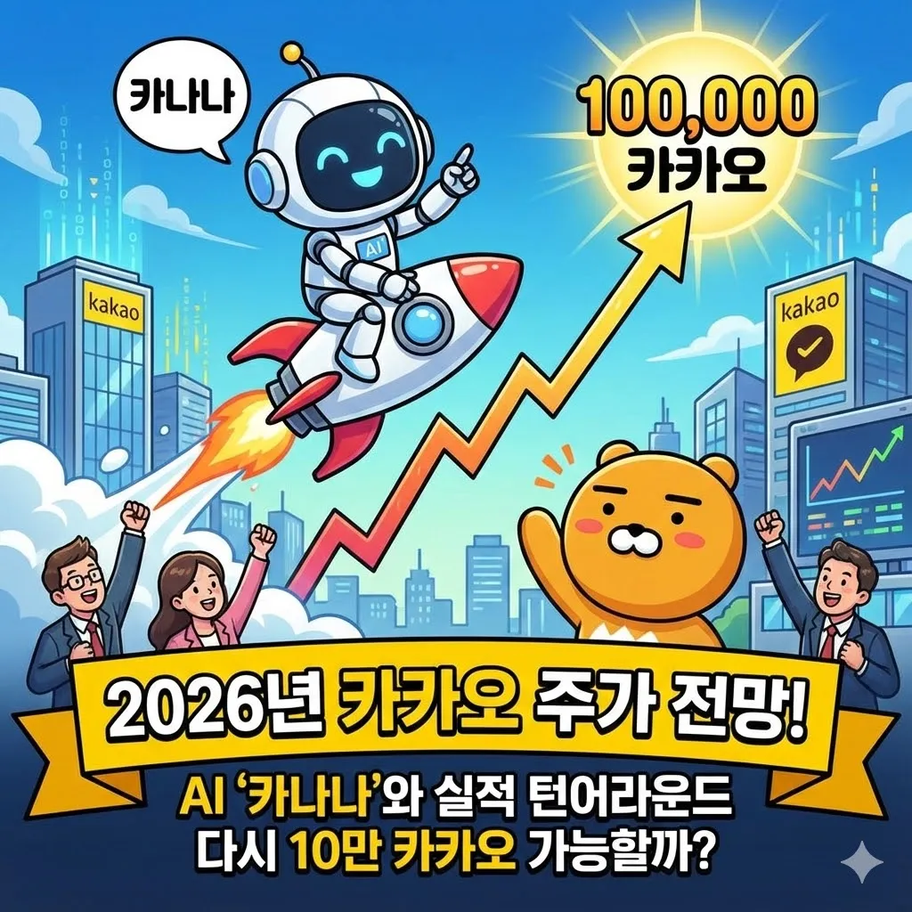 카카오 주가 전망과 AI 캐릭터