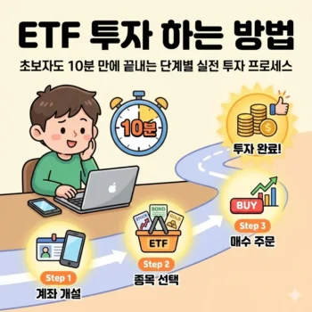 ETF 투자 하는 방법, 초보자도 10분 만에 끝내는 단계별 실전 투자 프로세스