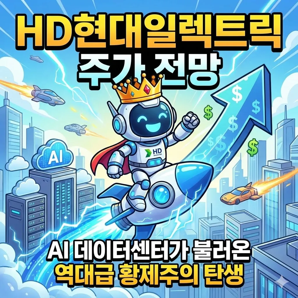 HD현대일렉트릭 주가 전망, AI 데이터센터가 불러온 역대급 황제주의 탄생