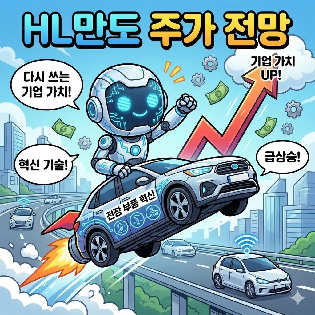 HL만도 주가 전망, 전장 부품 혁신으로 다시 쓰는 기업 가치 분석