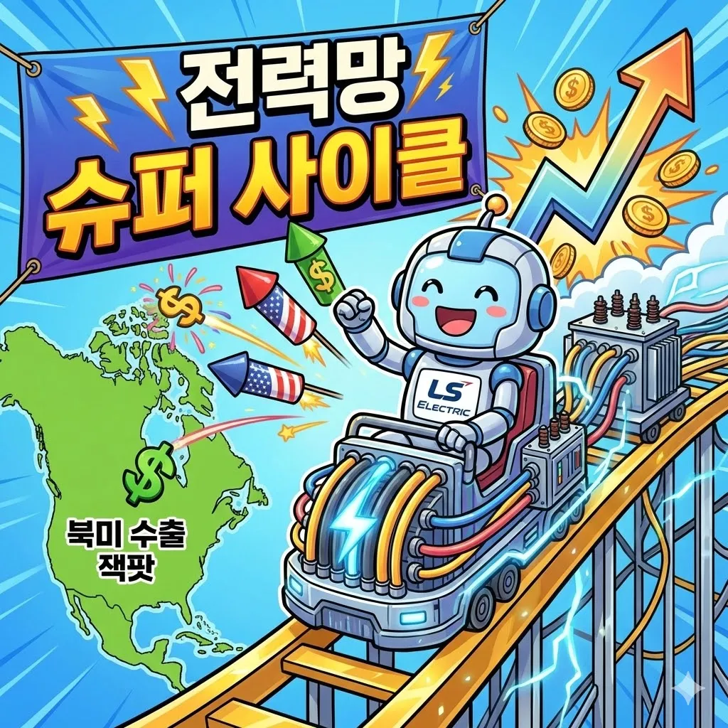 LS ELECTRIC 주가 전망, 전력망 슈퍼 사이클과 북미 수출 잭팟 심층 분석