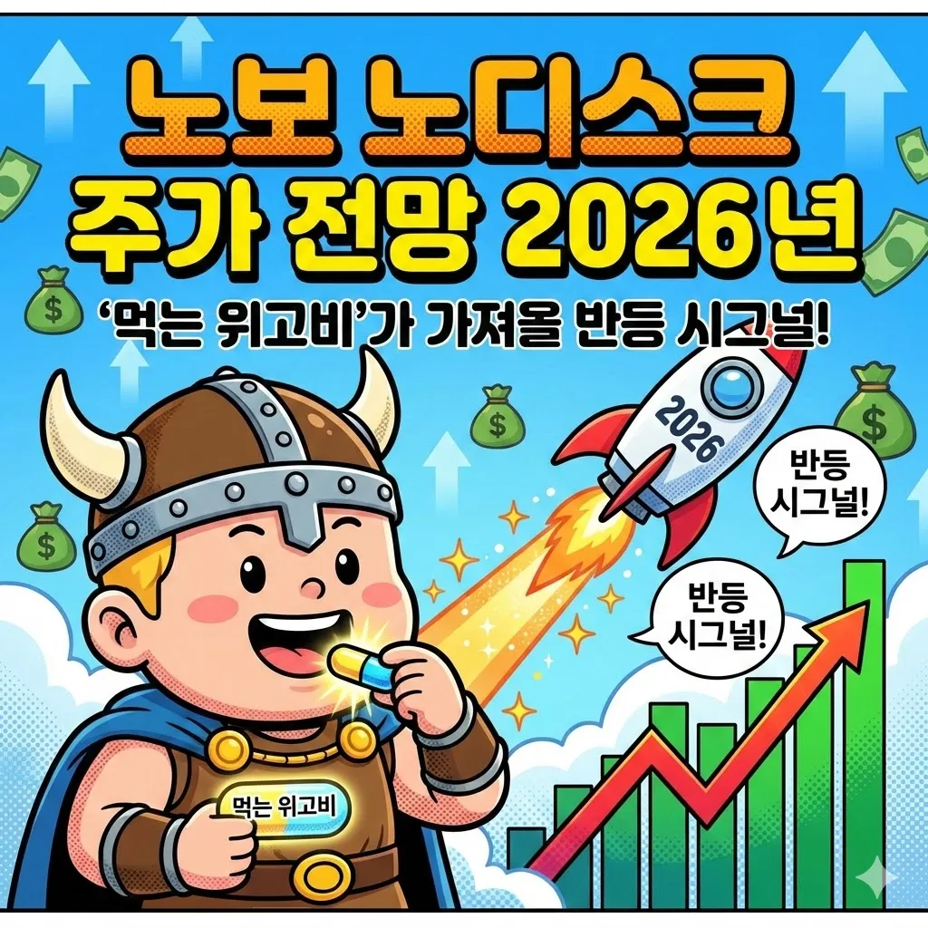 노보 노디스크 주가 전망 2026년 ‘먹는 위고비’가 가져올 반등 시그널