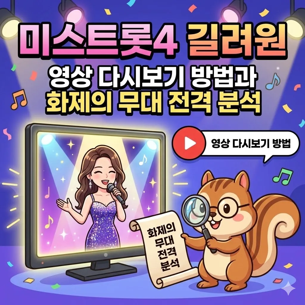 미스트롯4 길려원 영상 다시보기 방법과 화제의 무대 전격 분석