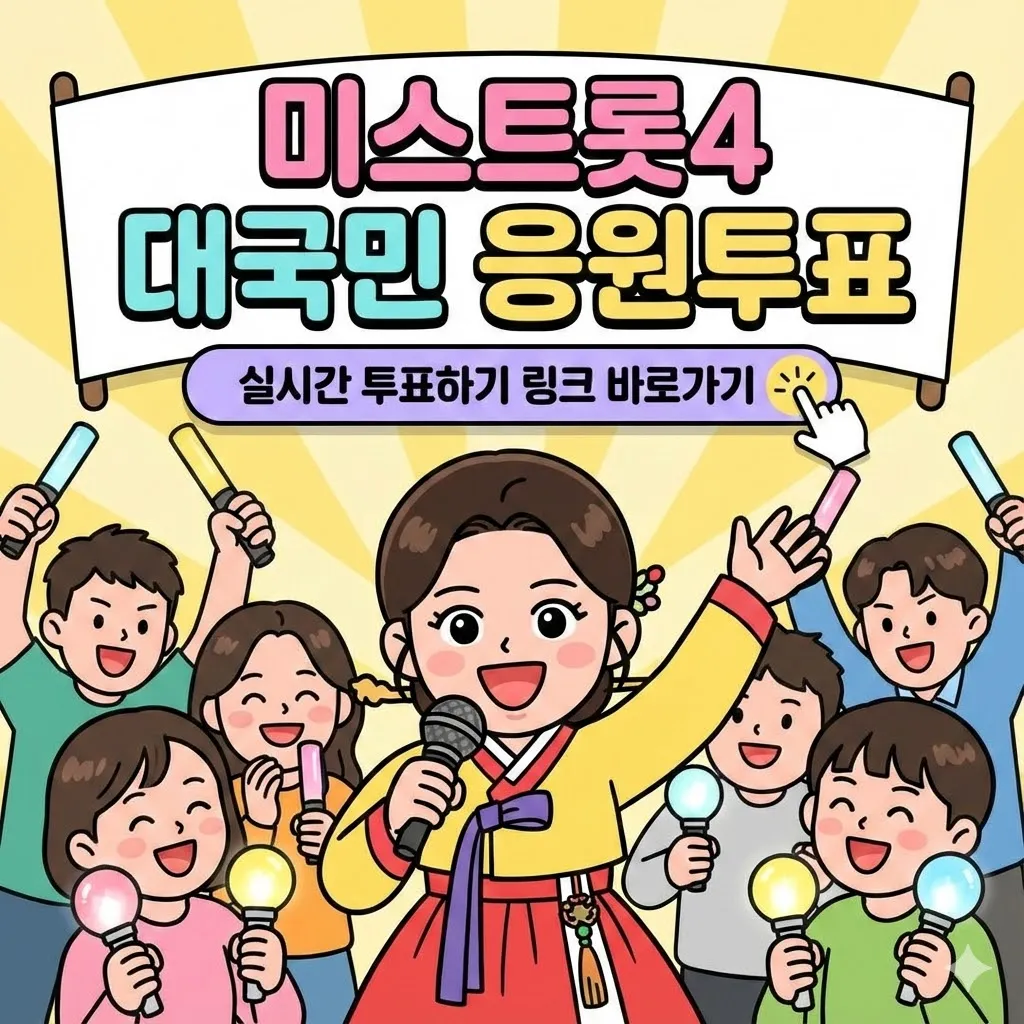 미스트롯4 대국민 응원투표