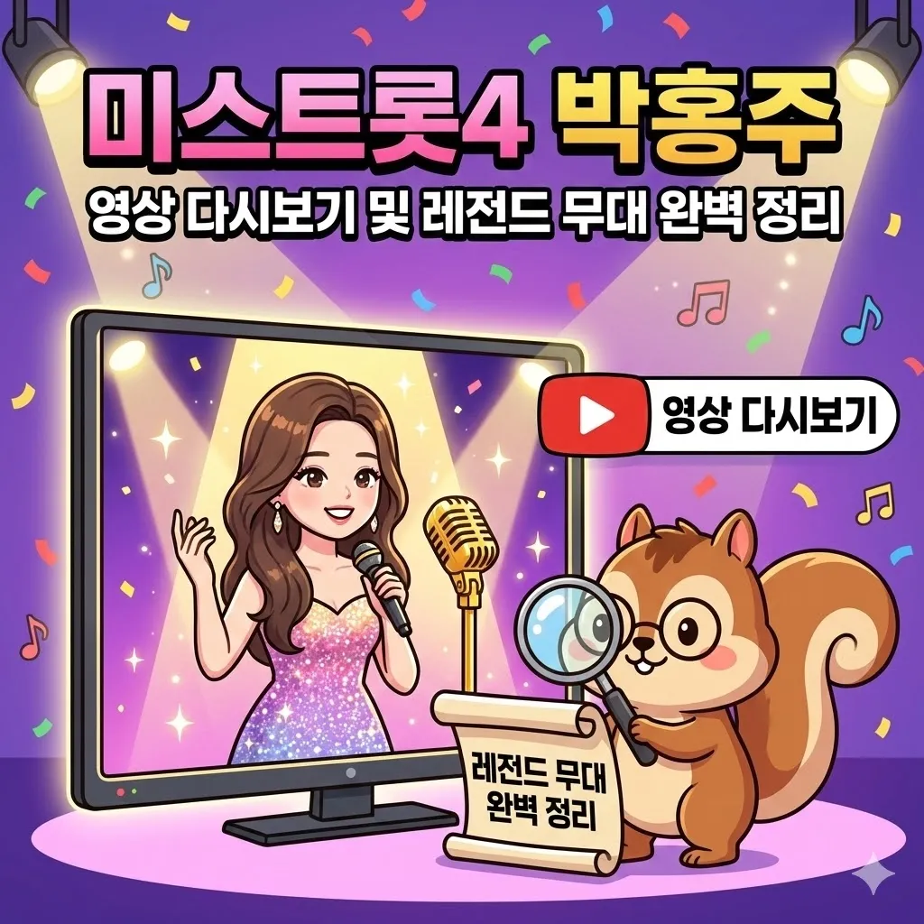 미스트롯4 박홍주 영상 다시보기 및 레전드 무대 완벽 정리