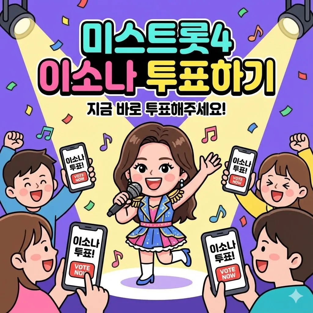 미스트롯4 이소나 투표하기 방법 및 공식 투표 사이트 완벽 가이드