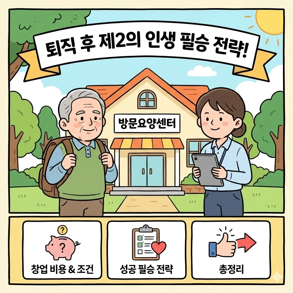 방문요양센터 창업 비용과 조건, 퇴직 후 제2의 인생을 위한 필승 전략 총정리