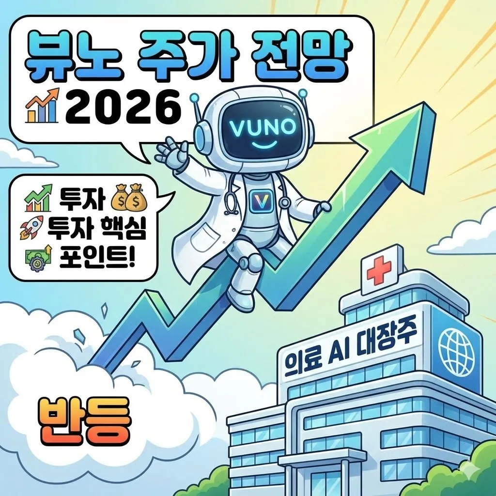 뷰노 주가 전망, 의료 AI 대장주의 2026년 반등 시나리오와 투자 핵심 포인트