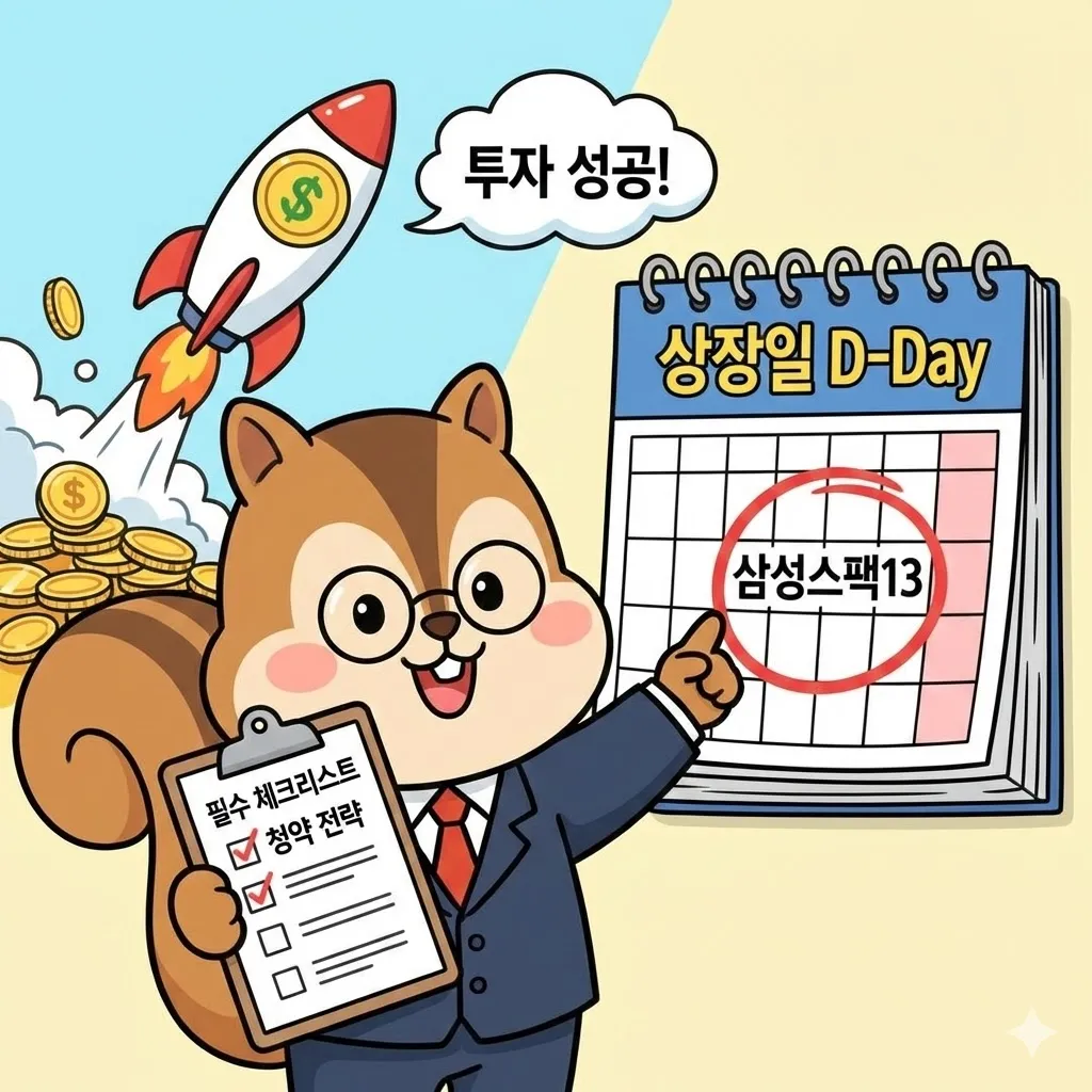 삼성스팩13 상장일