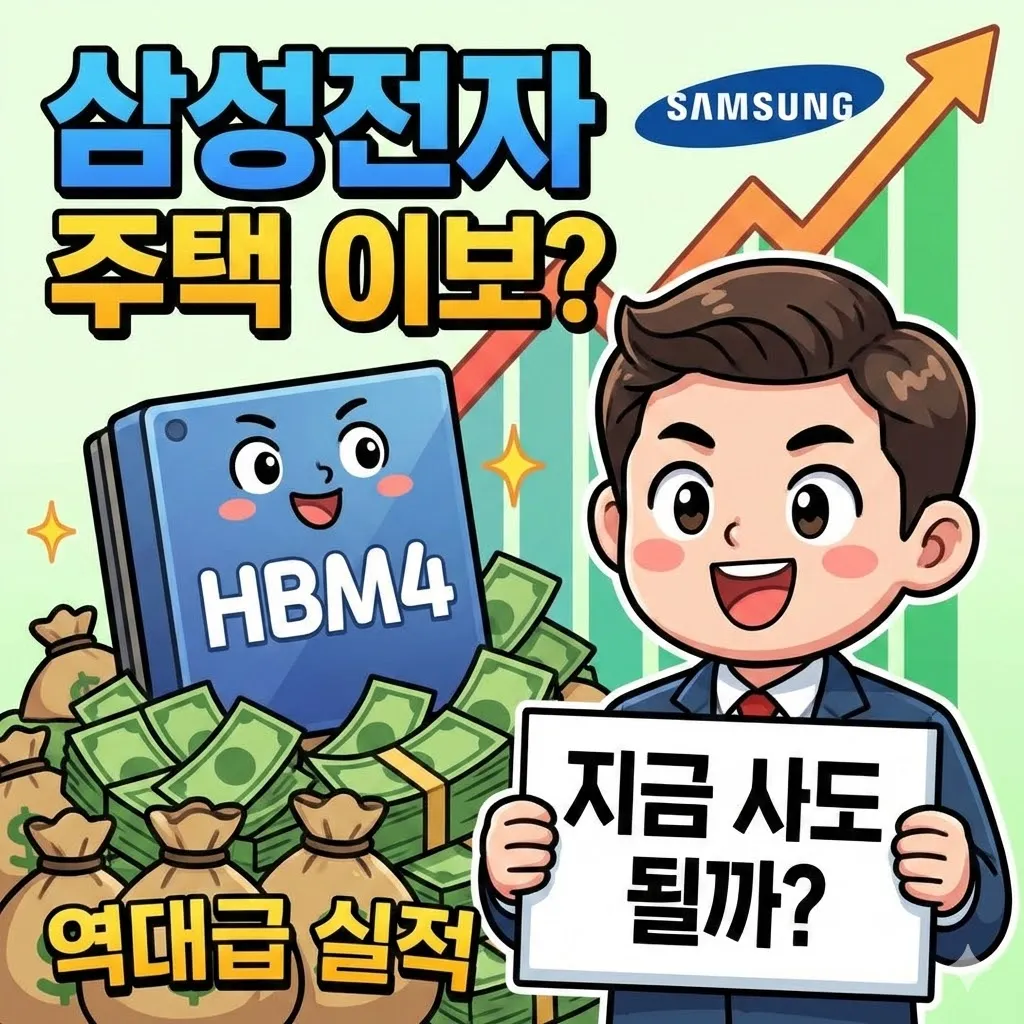 삼성전자 주가 전망 총정리, HBM4와 역대급 실적 속 지금 사도 될까요?