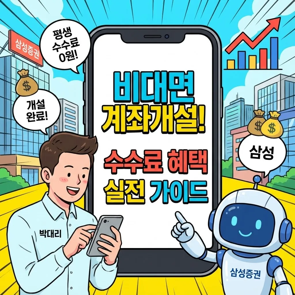 삼성증권 계좌개설, 비대면으로 수수료 혜택받는 실전 가이드