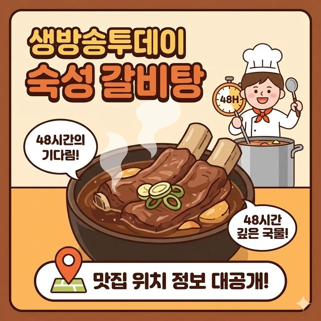 생방송투데이 숙성 갈비탕