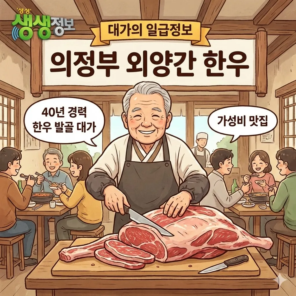 생생정보 의정부 외양간 한우