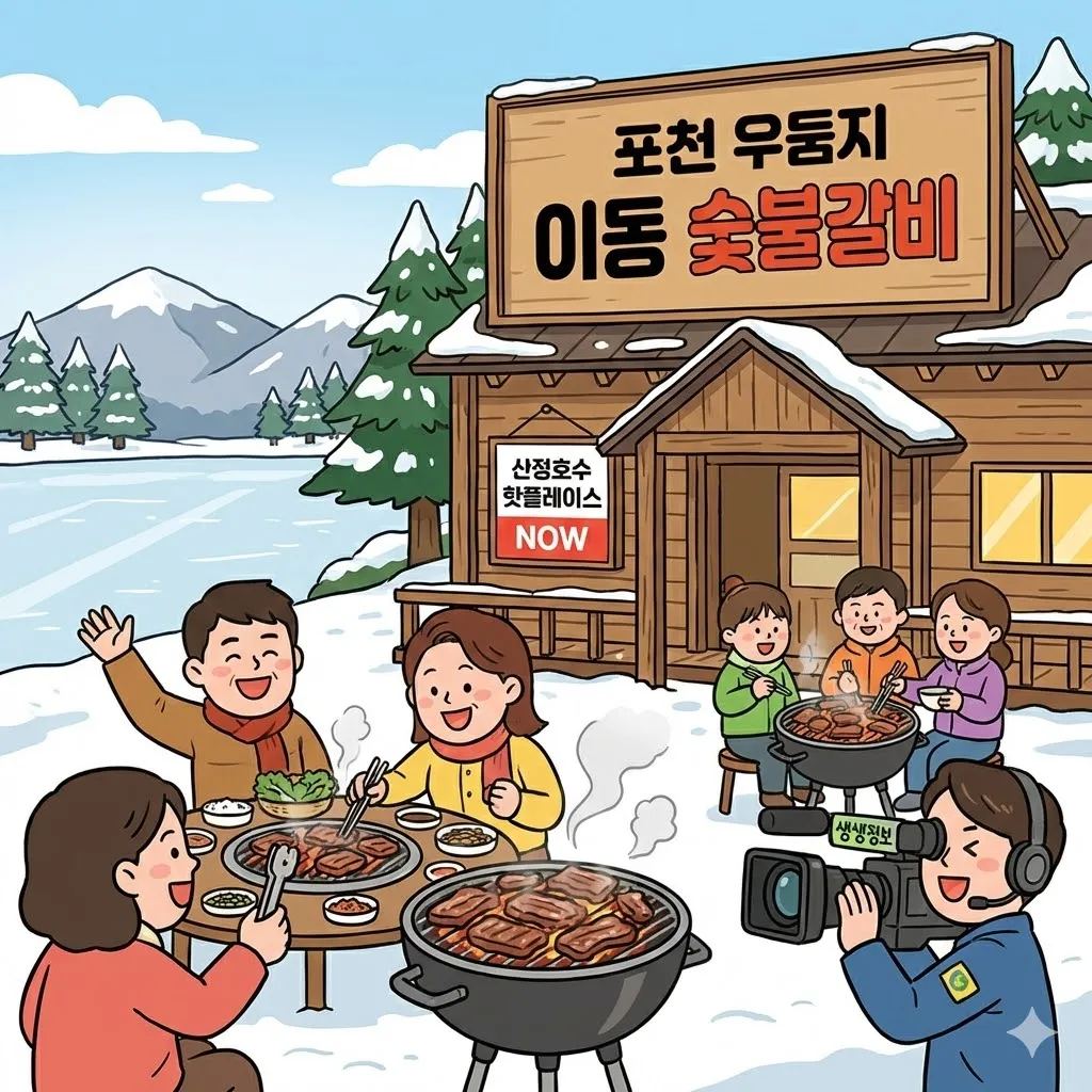 생생정보 포천 우둠지 이동 숯불갈비, 산정호수 맛집 핫플레이스 Now
