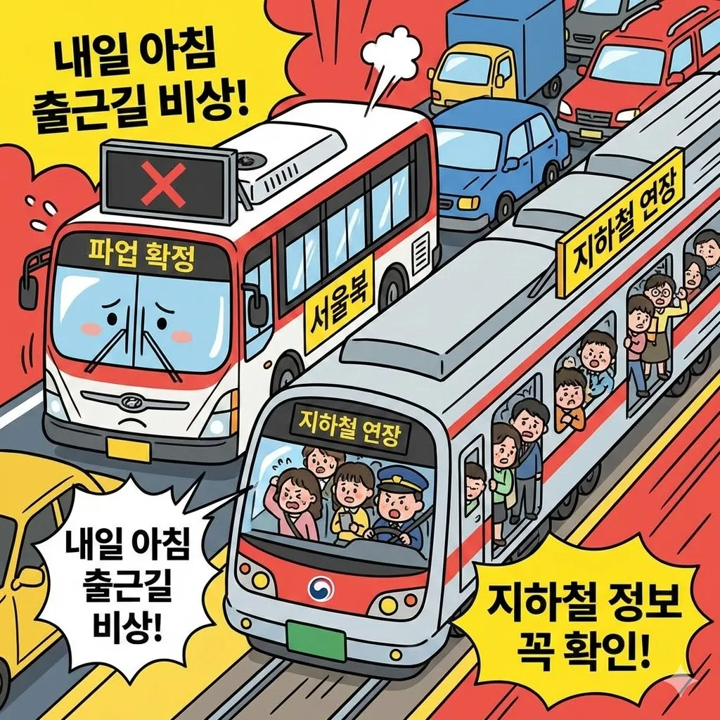 서울 시내버스 파업 13일 확정