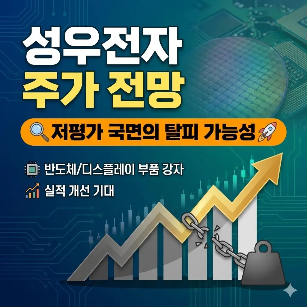 성우전자 주가 전망 저평가 국면의 탈피 가능성