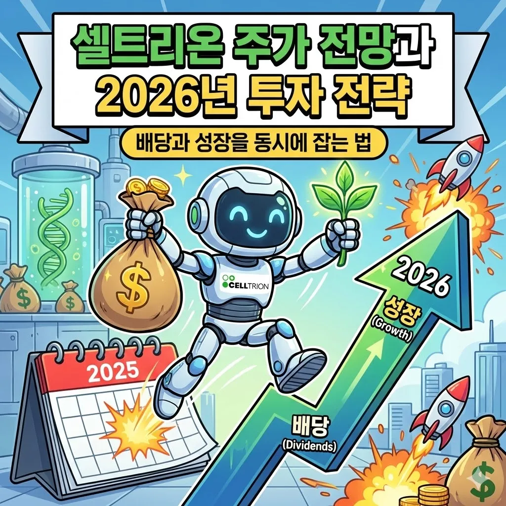 셀트리온 주가 전망과 2026년 투자 전략, 배당과 성장을 동시에 잡는 법