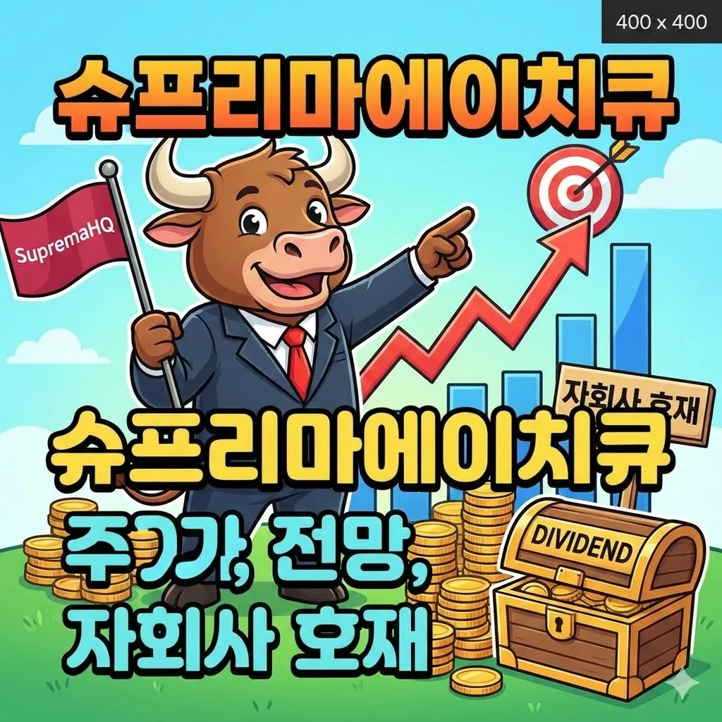 슈프리마에이치큐 주가 전망 및 목표가 분석, 배당과 자회사 호재 총정리