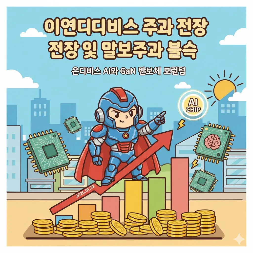 아이언디바이스 주가 전망 및 목표주가 분석, 온디바이스 AI와 GaN 반도체 모멘텀