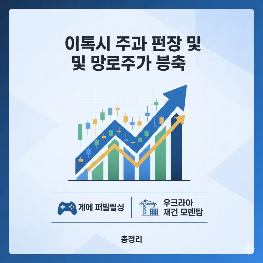 아이톡시 주가 전망 및 목표주가 분석, 게임 퍼블리싱과 우크라이나 재건 모멘텀 총정리