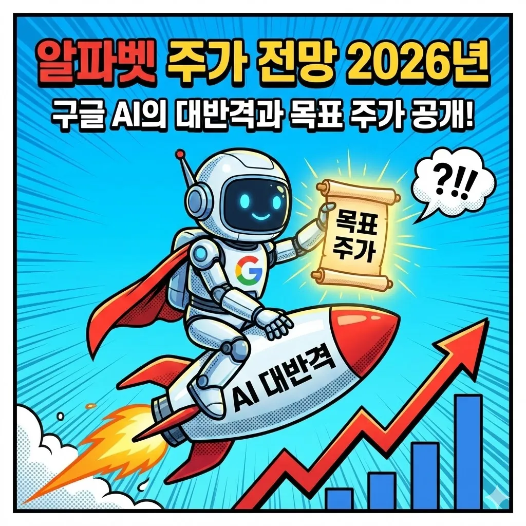 알파벳 주가 전망 2026년 구글 AI의 대반격과 목표 주가 공개