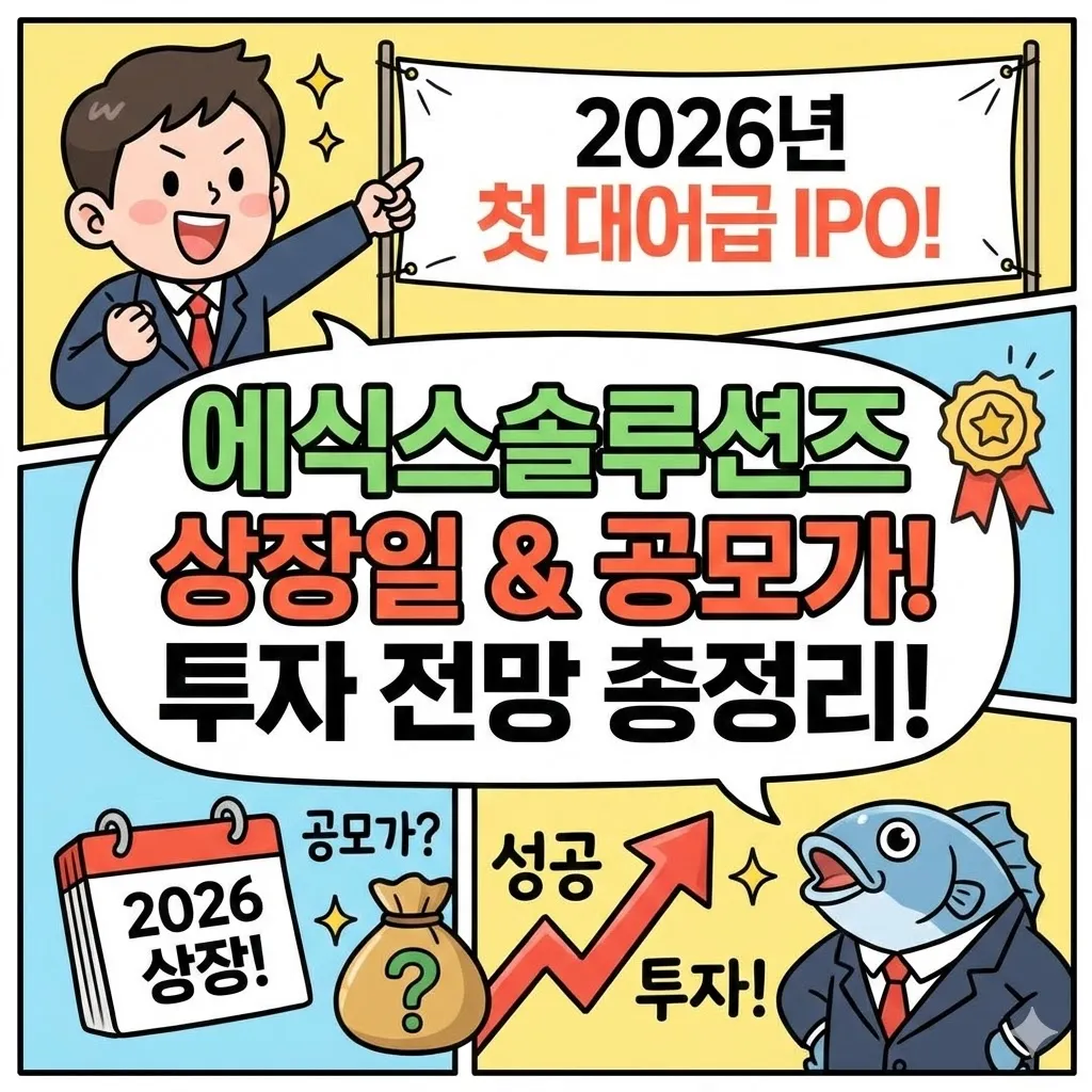 에식스솔루션즈 상장일 및 공모가