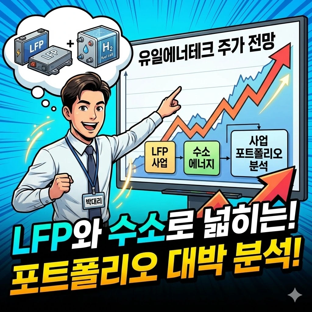 유일에너테크 주가 전망, LFP와 수소 에너지로 넓히는 사업 포트폴리오 분석