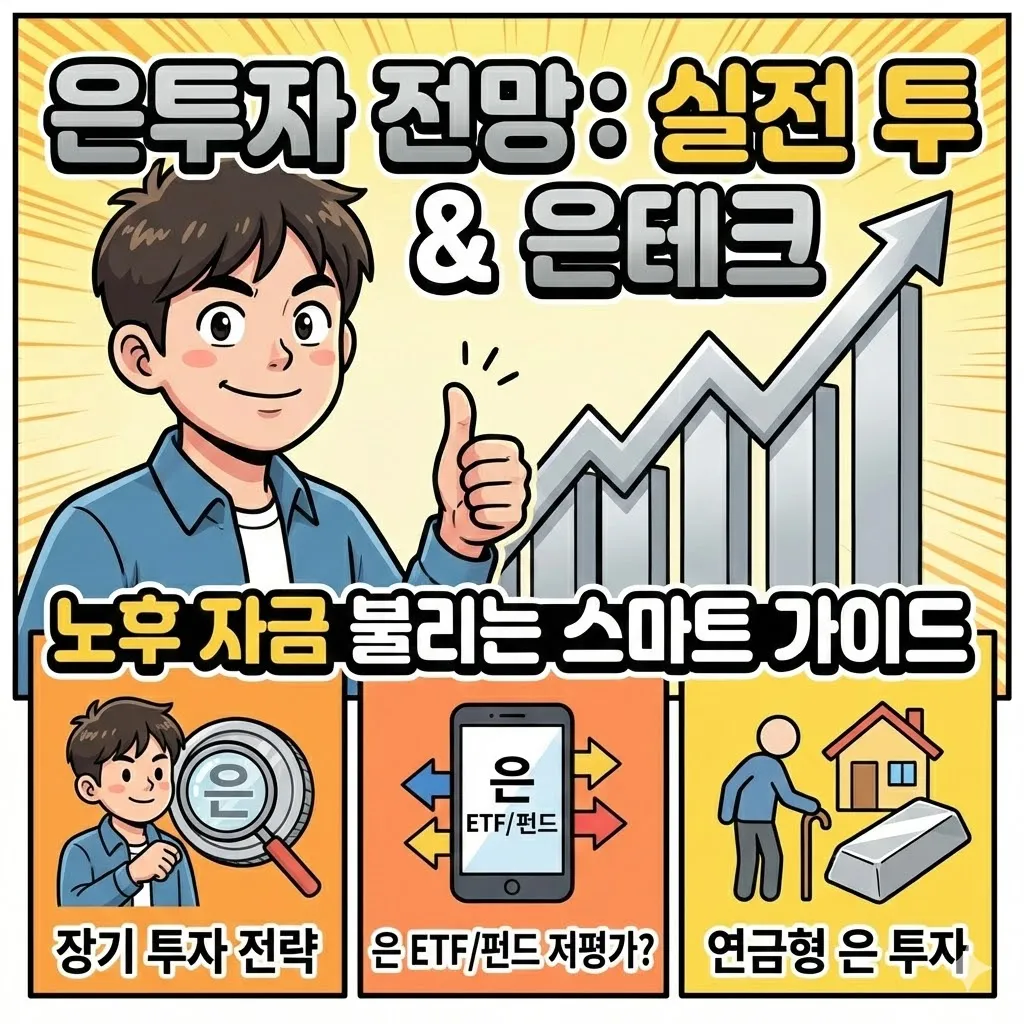 은투자 전망과 실전 투자법, 노후 자금 불리는 스마트한 은테크 가이드