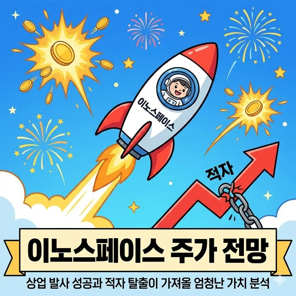 이노스페이스 주가 전망, 상업 발사 성공과 적자 탈출이 가져올 엄청난 가치 분석