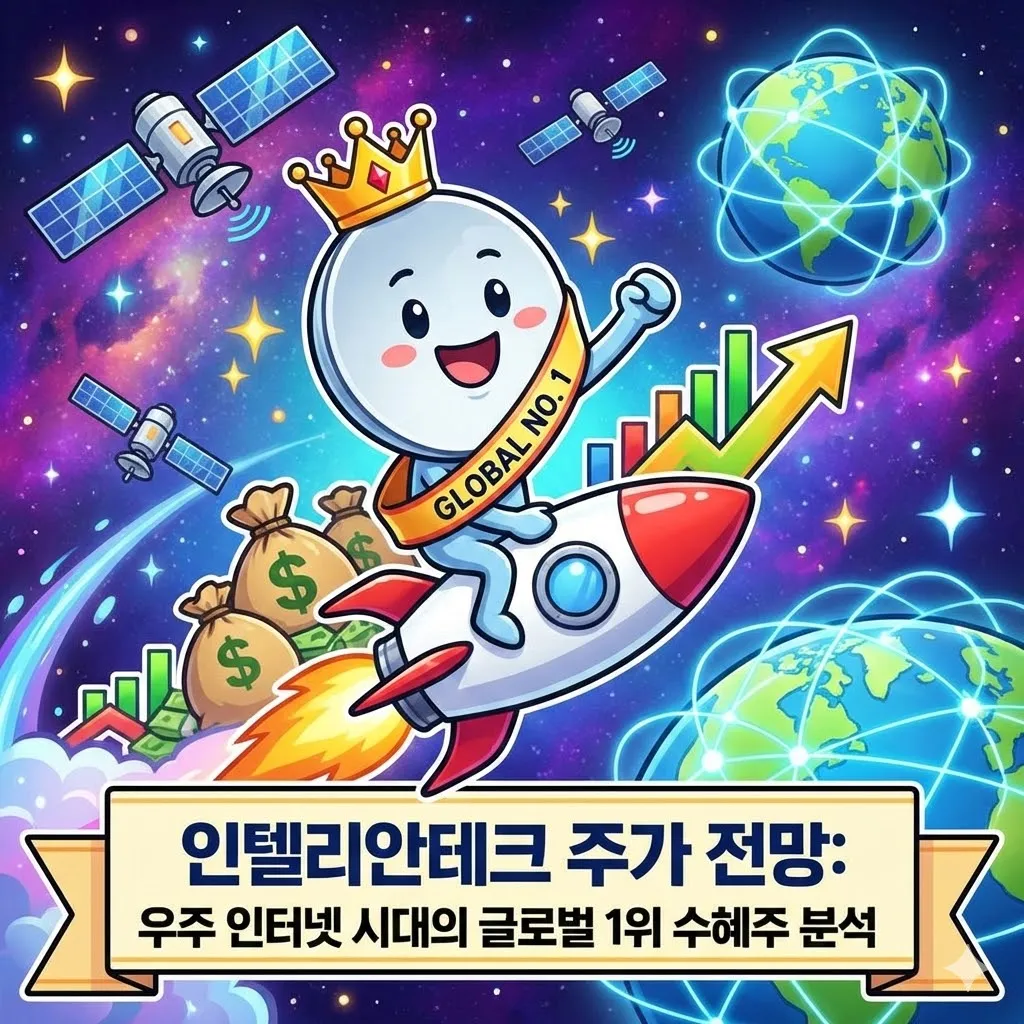 인텔리안테크 주가 전망, 우주 인터넷 시대의 글로벌 1위 수혜주 분석