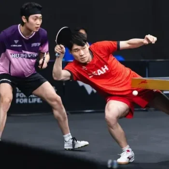 장우진 복식 세계 2위 중국 또 꺾었다! 도하 스타 컨텐더 8강 진출 쾌거