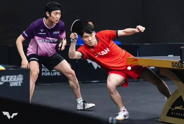 장우진 복식 세계 2위 중국 또 꺾었다! 도하 스타 컨텐더 8강 진출 쾌거