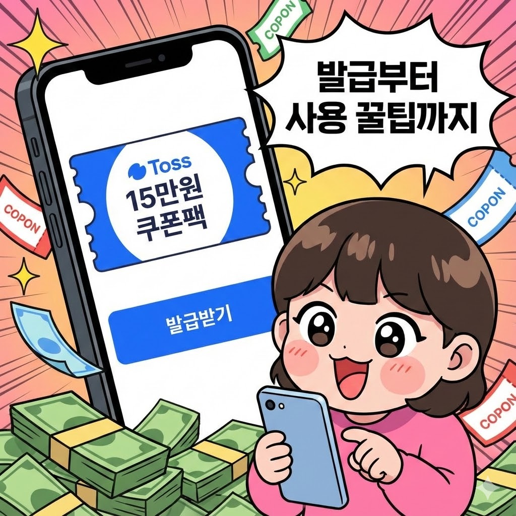 토스 15만원 쿠폰팩 발급 방법부터 실전 사용 꿀팁까지