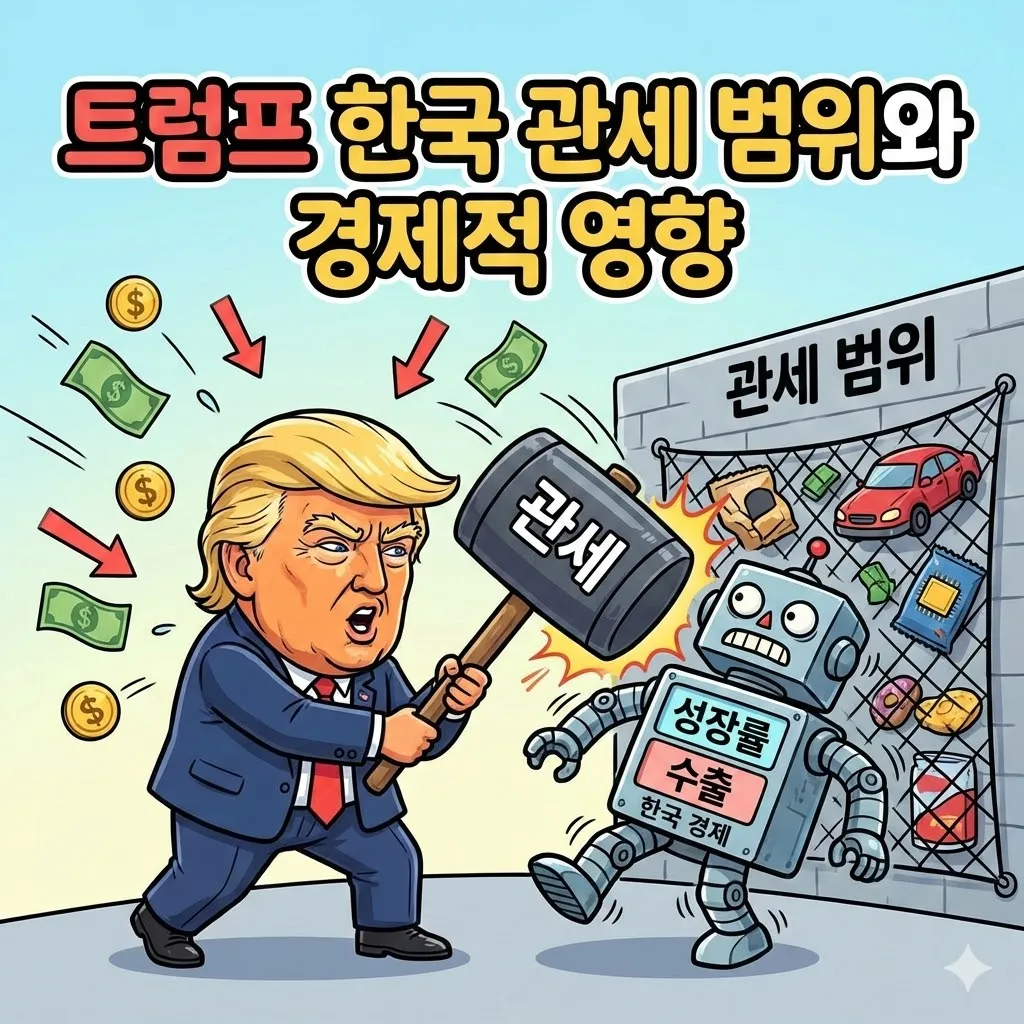 트럼프 한국 관세 범위, 한국 경제 상황에 미치는 영향