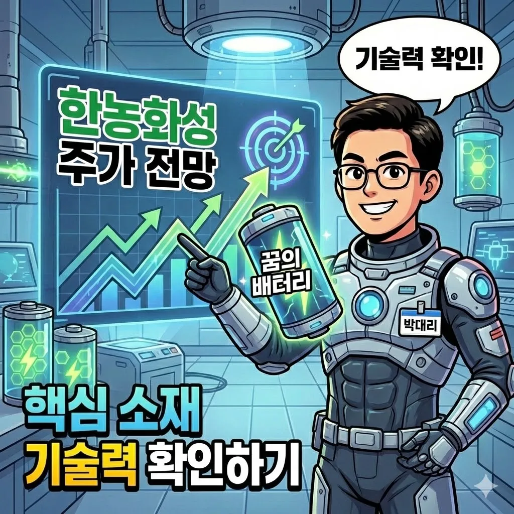 한농화성 주가 전망 및 목표주가, '꿈의 배터리' 핵심 소재 기술력 확인하기