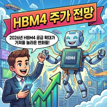 한미반도체 주가 전망, 2026년 HBM4 공급 확대가 가져올 놀라운 변화들