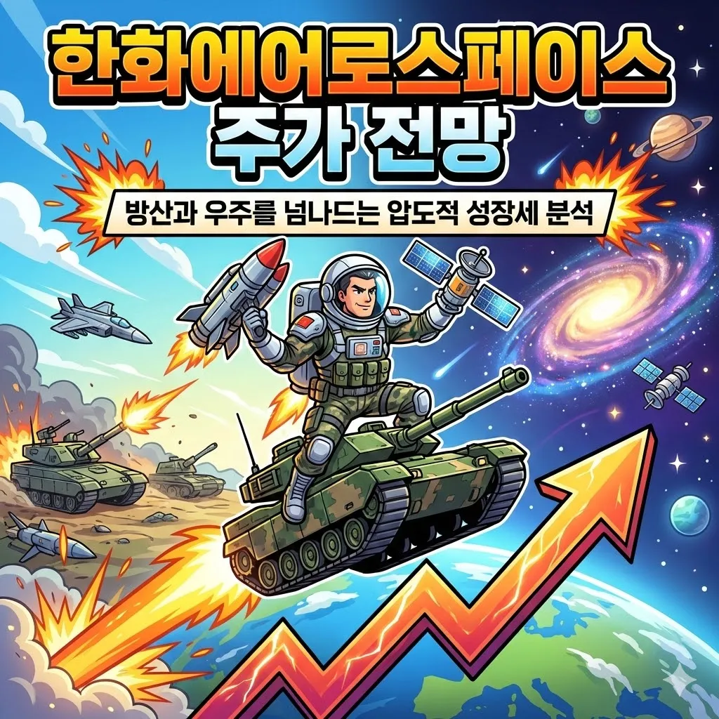 한화에어로스페이스 주가 전망, 방산과 우주를 넘나드는 압도적 성장세 분석